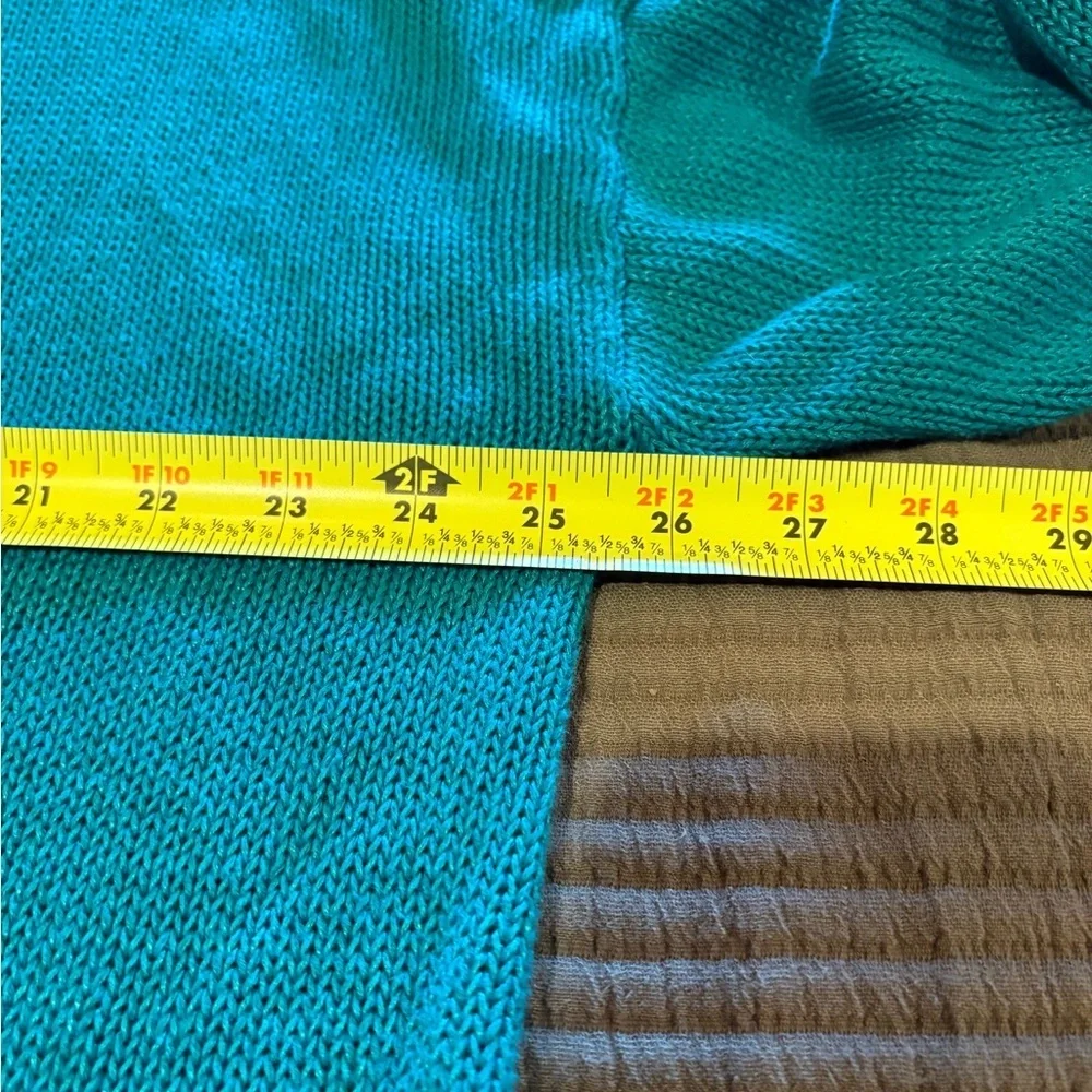 J. Crew Relaxed Linen-Cotton Blend Beach Sweater Jade Green women’s L